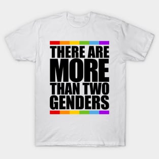 THERE ARE MORE THAN TWO GENDERS T-Shirt